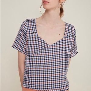 Mariola Top 1575-TO/Navy Checkered
Designed by
Rita Row